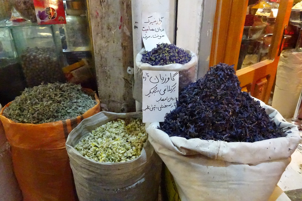 Tee im Basar von Tabriz