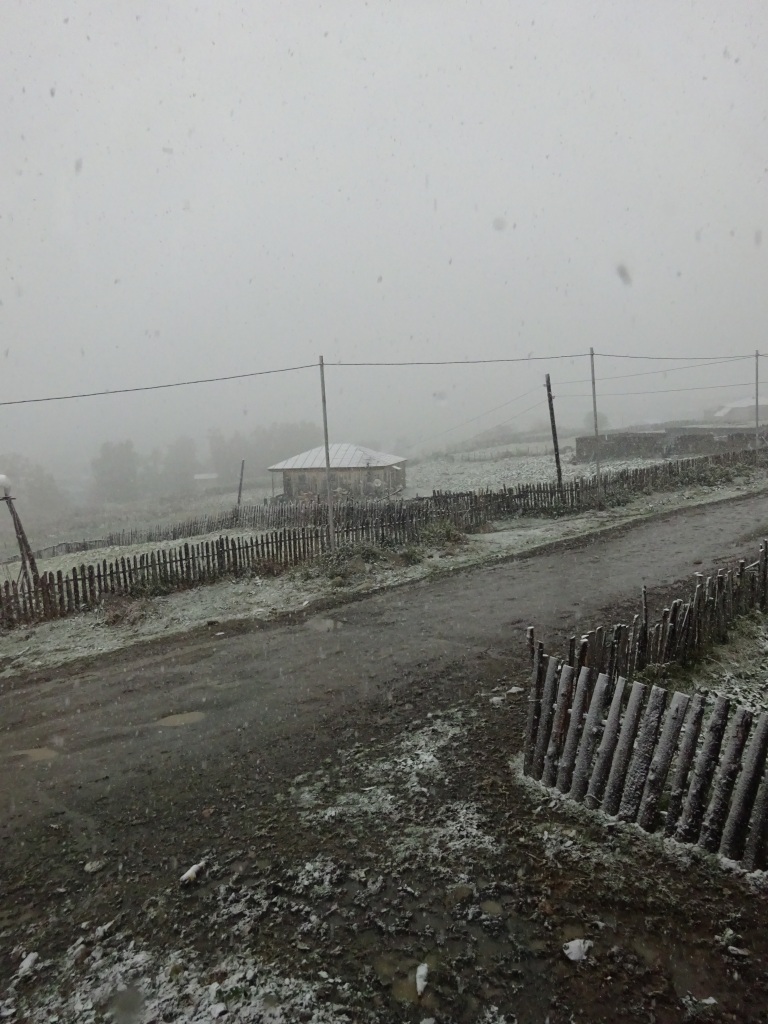 Wintereinbruch in Ushguli