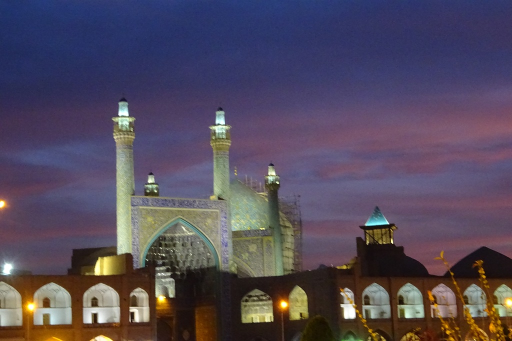 Sicht auf die Imam-Moschee