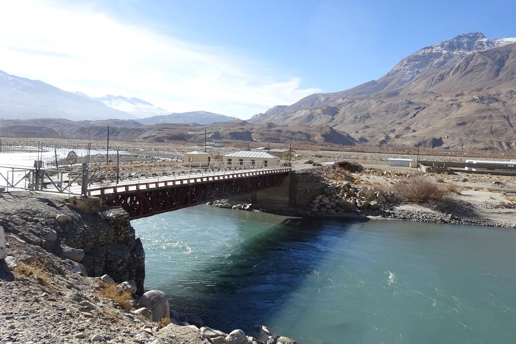 Grenzbrücke Tadjikistan zu Afgahnistan