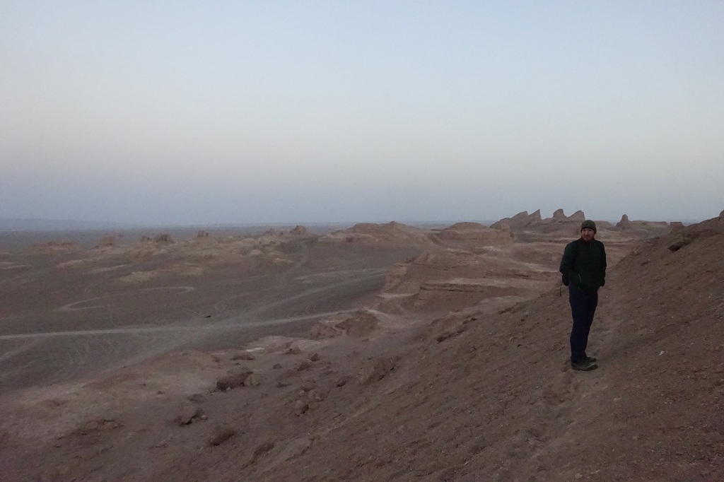 Matthias in der Lut Wüste