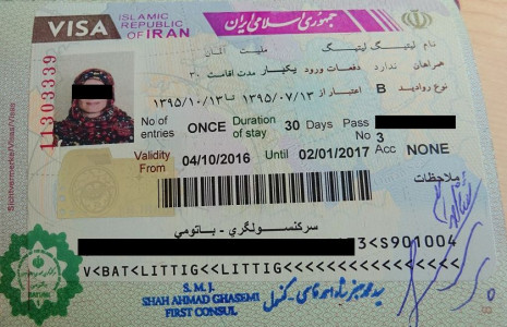 Visum für Iran - lieben leben reisen