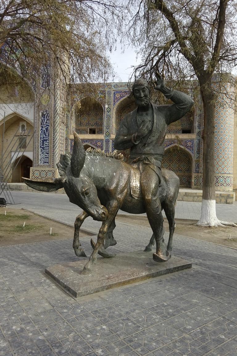 Denkmal von Nasreddin Hodscha in Buchara