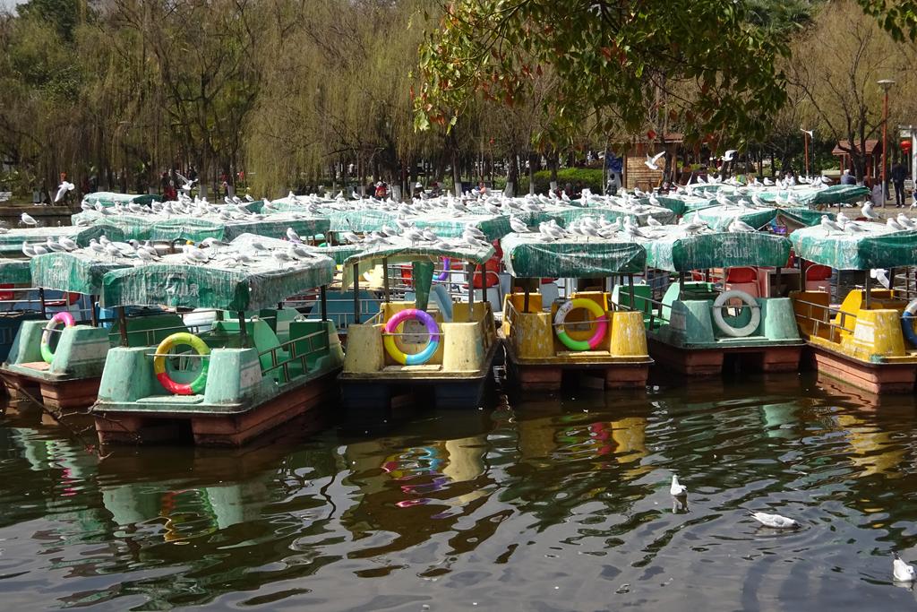 Boote in Kunming