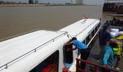 Speedboot nach Phnom Penh