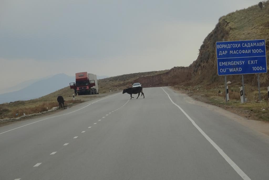 Straße von Duschanbe nach Khorog