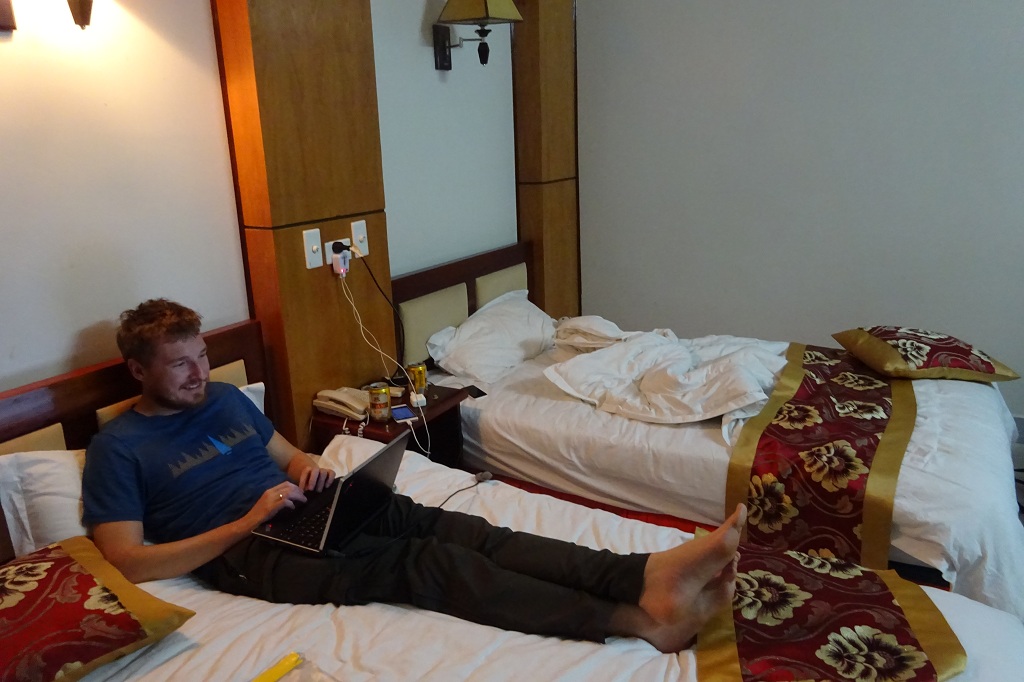 Hotelzimmer in Dien Bien Phu