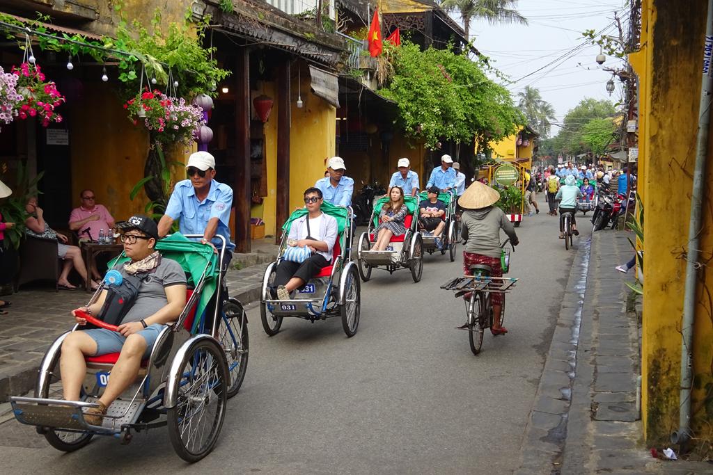 Fahrradtaxis in Hoi An