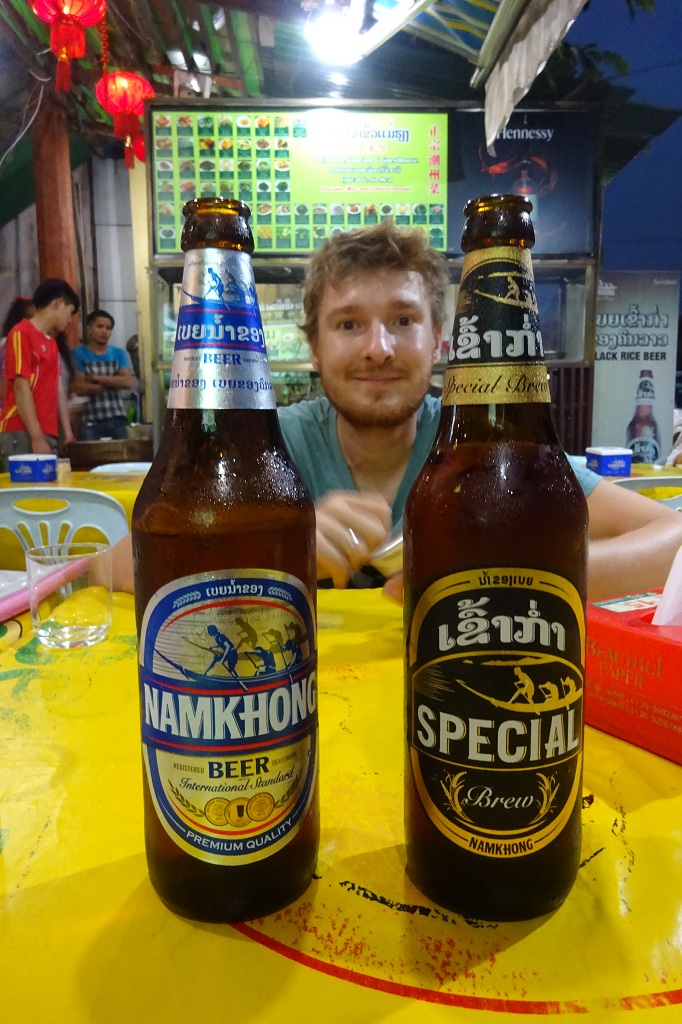 Bier in Laos
