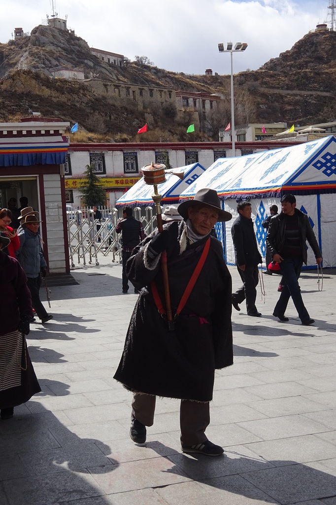 Tibeter auf Pilgerreise