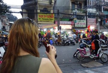 Im Getümmel von Hanoi