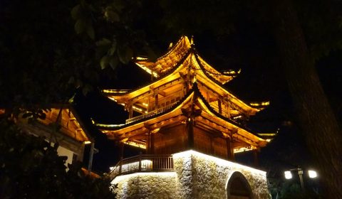 Beleuchtung in Lijiang
