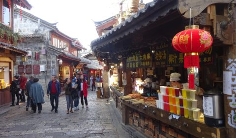 Geschäfte in Lijiang