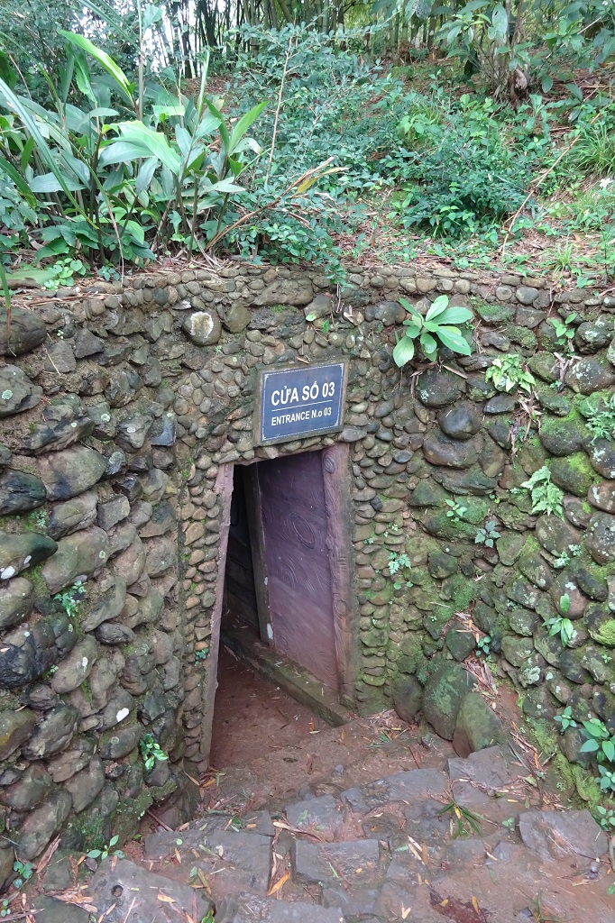 Eingang zum Vinh Moc Tunnel